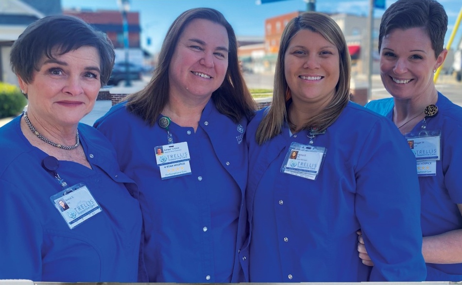 the Davie county team at Trellis