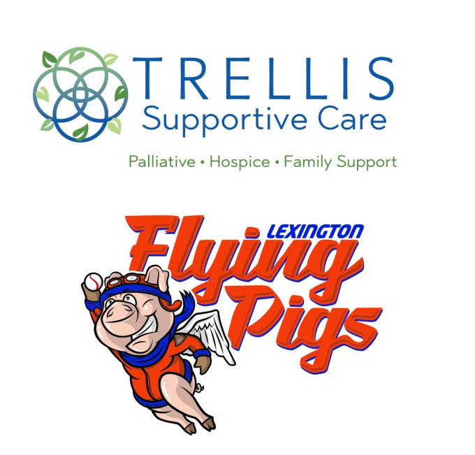 Trellis Supportive Care and the Flying Pigs baseball Team