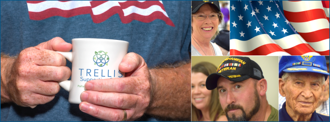 Trellis Supportive Care Monthly Veteran Coffees