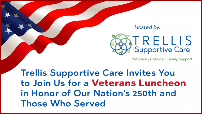 Trellis Supportive Care Veteran Luncheon