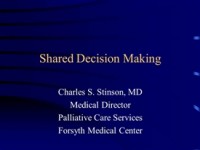 Shared Decision Making
