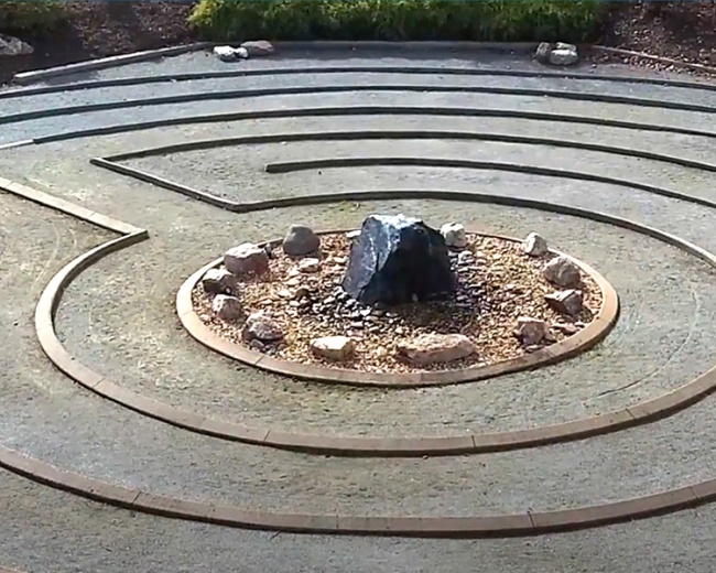 KBR Hospice Home - Labyrinth and Grounds