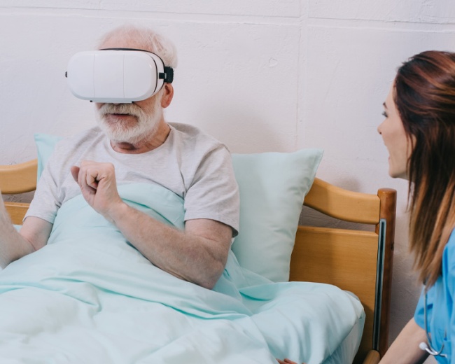 KBR Hospice Home - Smart technology Virtual Reality