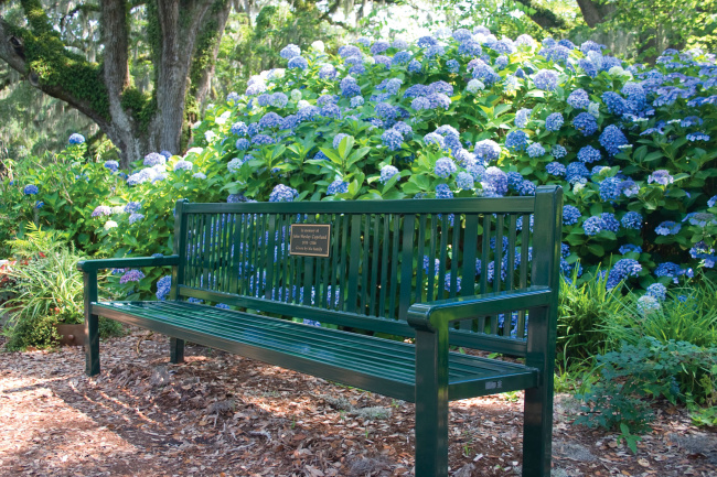Metal Tribute  Bench 